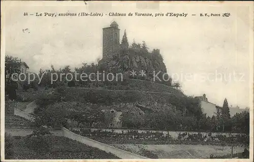 Le Puy en Velay Chateau de Varenne Kat. Le Puy en Velay