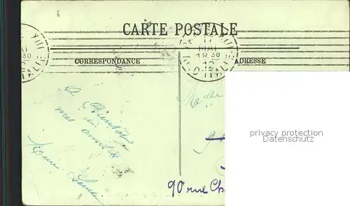 L Epine Marne Eglise Notre Dame Stempel auf AK