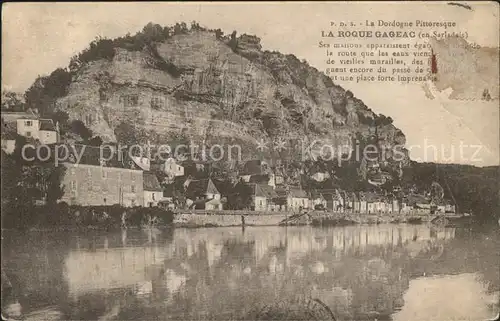 La Roque Gageac Aux bords de la Dordogne Kat. La Roque Gageac