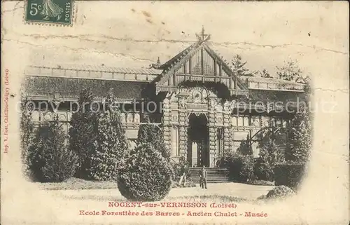 Nogent sur Vernisson Ecole Forestiere des Barres Ancien Chalet Musee Kat. Nogent sur Vernisson