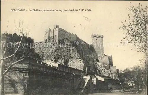 Beaucaire Gard Chateau de Montmorency XIIIe siecle Kat. Beaucaire