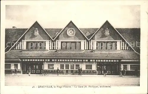 Deauville Plage Fleurie La Gare Kat. Deauville