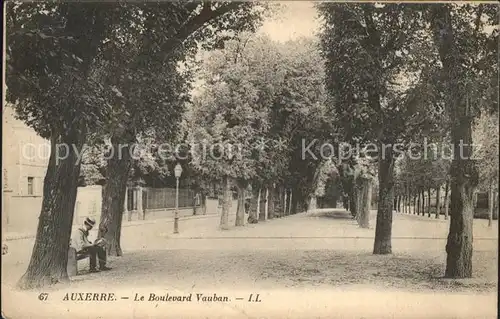 Auxerre Le Boulevard Vauban Kat. Auxerre