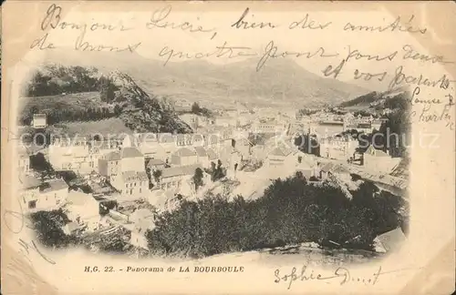 La Bourboule Vue panoramique Kat. La Bourboule