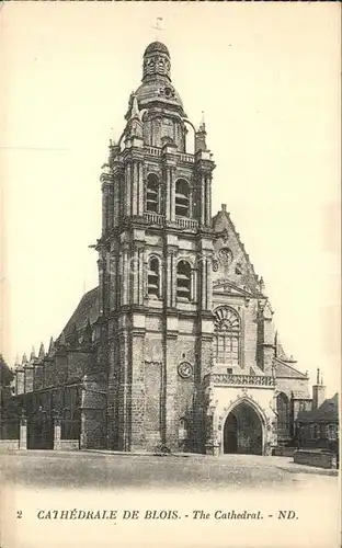 Blois Loir et Cher Cathedral Kat. Blois