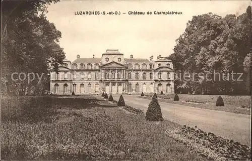 Luzarches Chateau de Champlatreux Kat. Luzarches