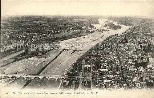 Tours Indre et Loire Vue aerienne Kat. Tours