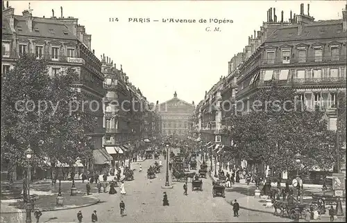 Paris Avenue de l Opera Kat. Paris