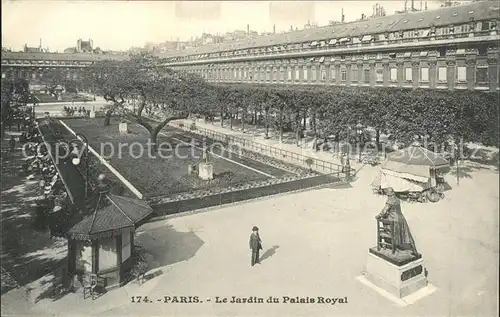 Paris Jardin du Palais Royal Pavillon Monument Kat. Paris