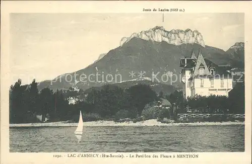 Menthon Saint Bernard Pavillon des Fleurs Lac d Annecy  Kat. Menthon Saint Bernard