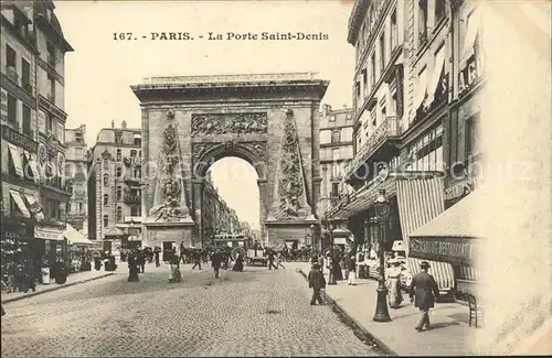 Paris La Porte Saint Denis Kat. Paris