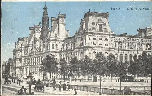 Paris Hotel de Ville Kat. Paris