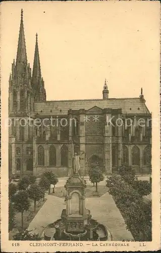 Clermont Ferrand Puy de Dome Cathedrale Monument Kat. Clermont Ferrand