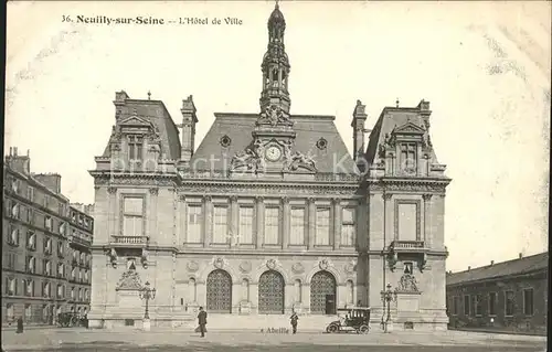 Neuilly sur Seine Hotel de Ville Kat. Neuilly sur Seine