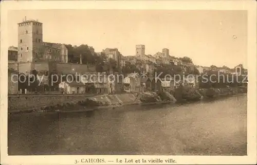 Cahors Le Lot et la vieille ville Kat. Cahors