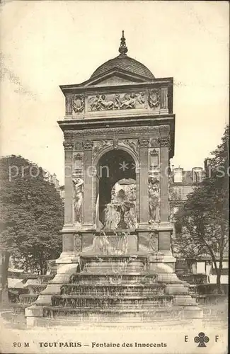 Paris Fontaine des Innocents Kat. Paris