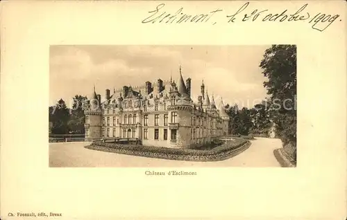 Bleury-Saint-Symphorien Chateau d'Esclimont / Chartres /Arrond. de Chartres