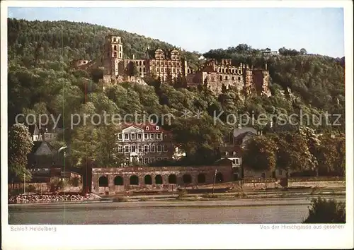 Heidelberg Neckar Schloss Heidelberg Kat. Heidelberg