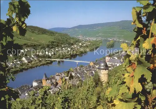 Zell Mosel Panorama Kat. Zell (Mosel)