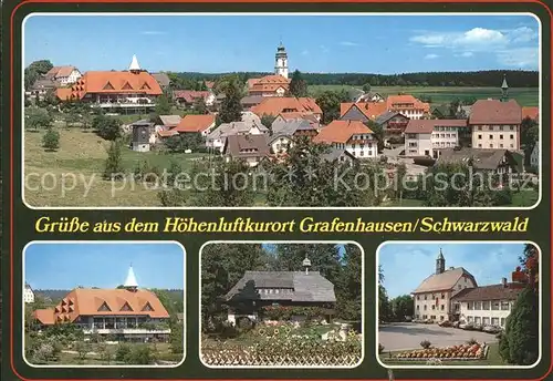 Grafenhausen Schwarzwald Orts und Teilansichten Kat. Grafenhausen