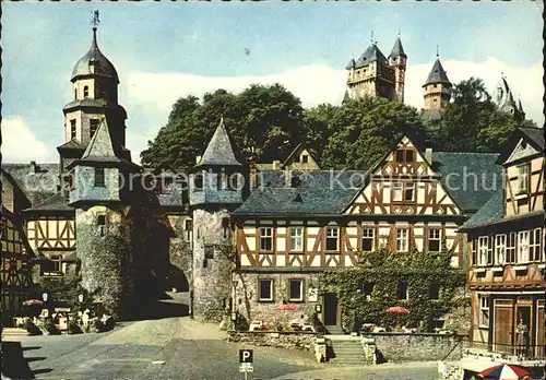 Braunfels Marktplatz Schlosseingang Kat. Braunfels