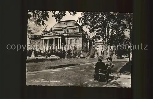 Wiesbaden Hessisches Staatstheater Kat. Wiesbaden