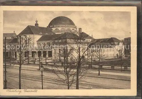 Hamburg Universitaet Kat. Hamburg