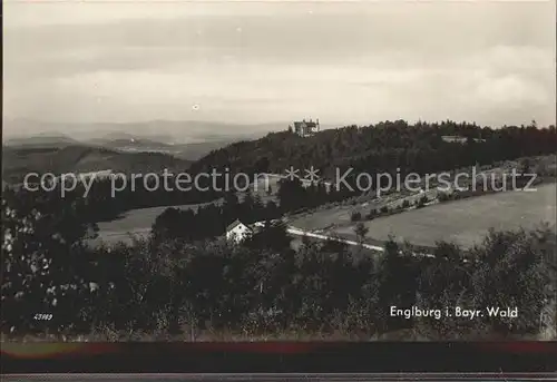 Englburg Niederbayern Panorama Kat. Tittling