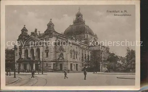 Frankfurt Main Schauspielhaus Kat. Frankfurt am Main