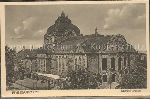 Freiburg Breisgau Stadttheater Kat. Freiburg im Breisgau