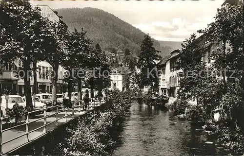 Wildbad Schwarzwald Enzpartie Kat. Bad Wildbad