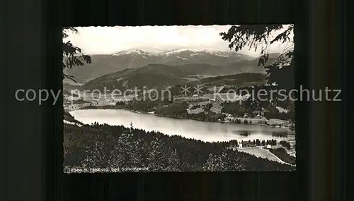 Titisee Panorama mit Feldberg Kat. Titisee Neustadt