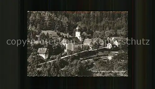 Triberg Schwarzwald Wallfahrtskirche Kat. Triberg im Schwarzwald