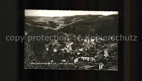 Triberg Schwarzwald Totalansicht Kat. Triberg im Schwarzwald