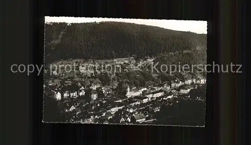 Wildbad Schwarzwald Teilansicht Kat. Bad Wildbad