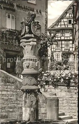 Bad Wimpfen Loewenbrunnen Kat. Bad Wimpfen