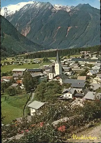kk38141 Neukirchen Grossvenediger Panorama Alpen Kategorie. Neukirchen am Grossvenediger Alte Ansichtskarten
