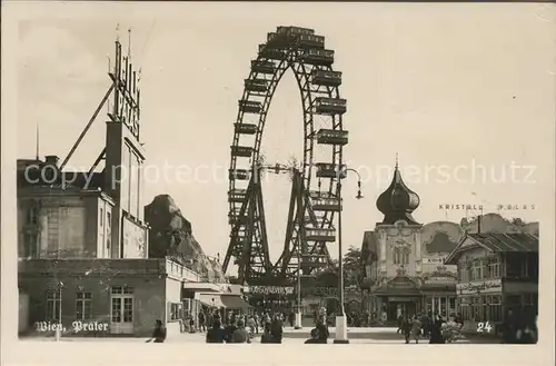 Wien Prater Riesenrad Kat. Wien