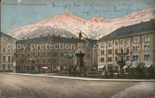 Innsbruck Margarethenplatz Kat. Innsbruck