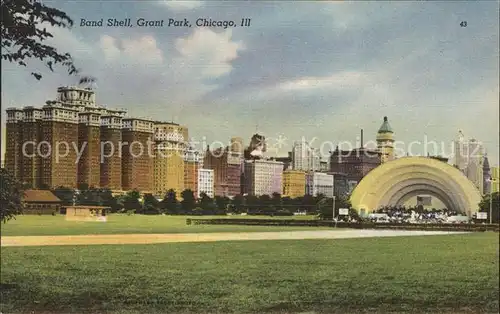Chicago Park Band Shell Grant Park Kat. Chicago Park