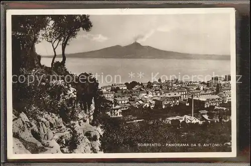 Sorrento Campania Panorama da S.Antonio Kat. Sorrento