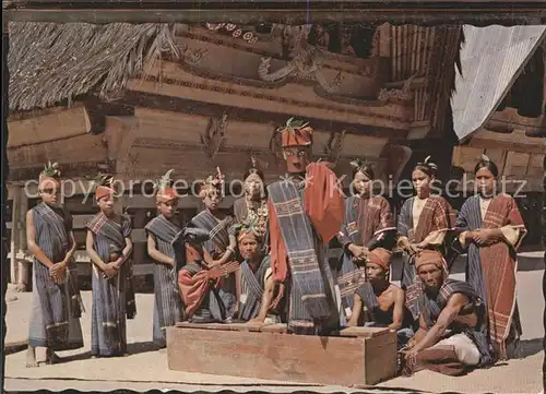 Jakarta Sigale gale dancing group at Samosir Island Kat. Jakarta