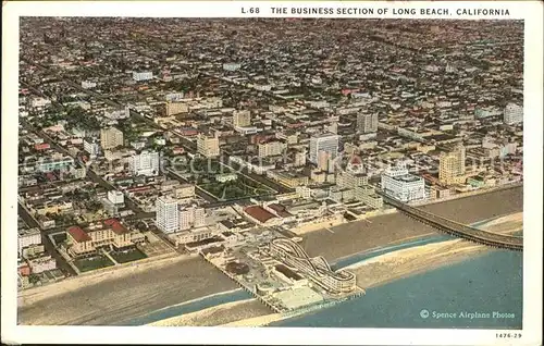 Long Beach California Luftaufnahme Kat. Long Beach