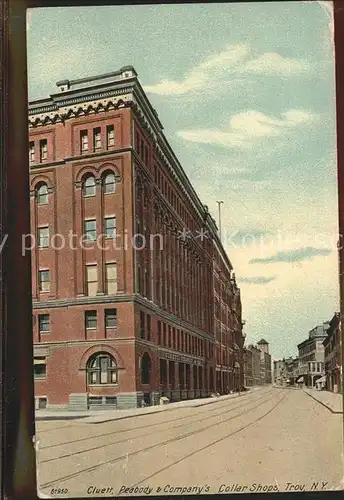 Troy New York Cluett Peabody & Company`s Lollar Shops Kat. Troy