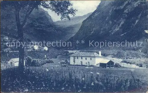 Huesca Las casas y el Valle de Ordesa Kat. Huesca