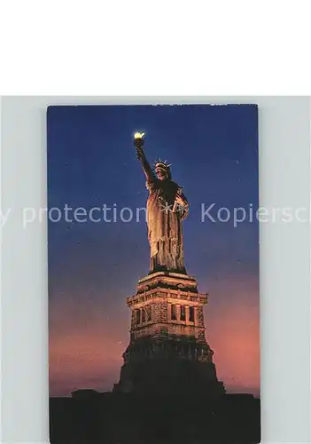 New York City The Statue of Liberty / New York /
