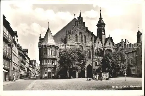 Hildesheim Rathaus Brunnen / Hildesheim /Hildesheim LKR