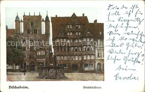 Hildesheim Wedekindhaus Brunnen / Hildesheim /Hildesheim LKR