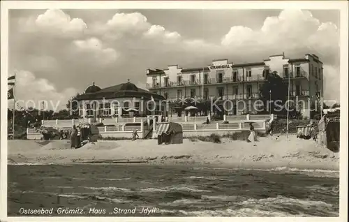 Groemitz Ostseebad Strand Hotel Haus Strand Idyll /  /