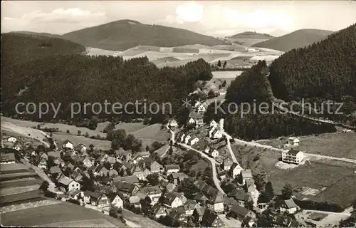 Schwalefeld Panorama Luftkurort Kat. Willingen (Upland)